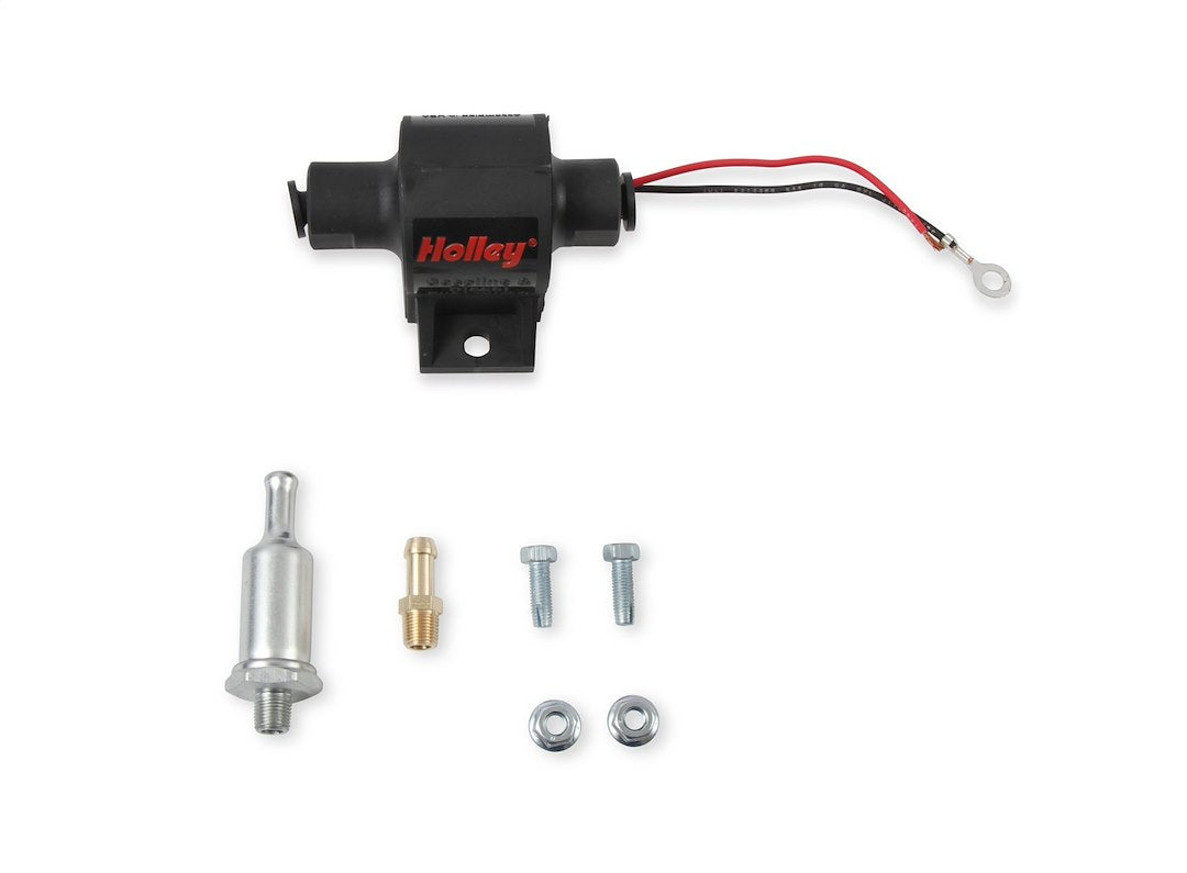 Holley 12-427 Mighty Mite 12V In-Line Fuel Pump, 32 GPH
