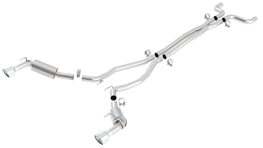 Borla ATAK ® Series Cat Back System Dual Dual Exhaust System Kit 140356 - image 1