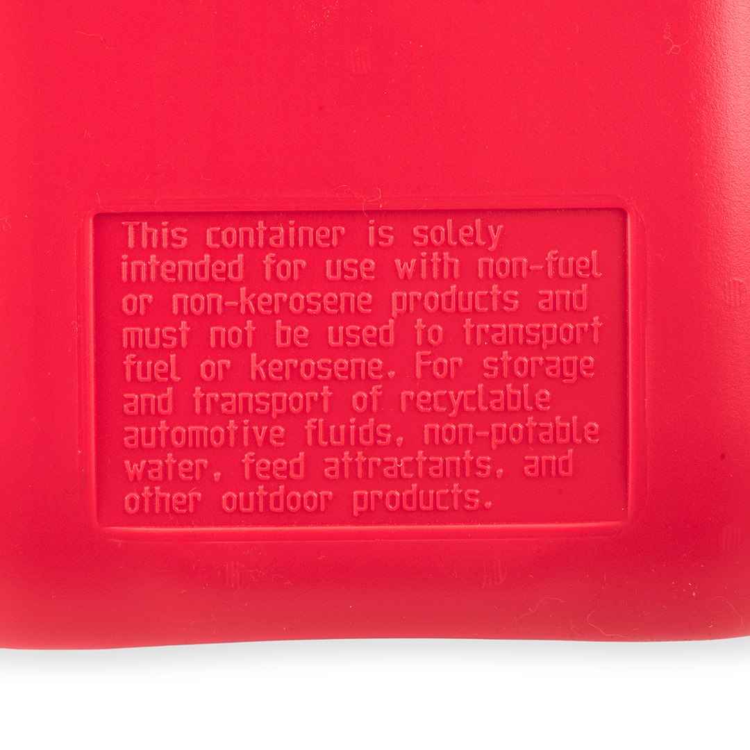 SpeedFX 8830 5 gal Liquid Storage Container - Red