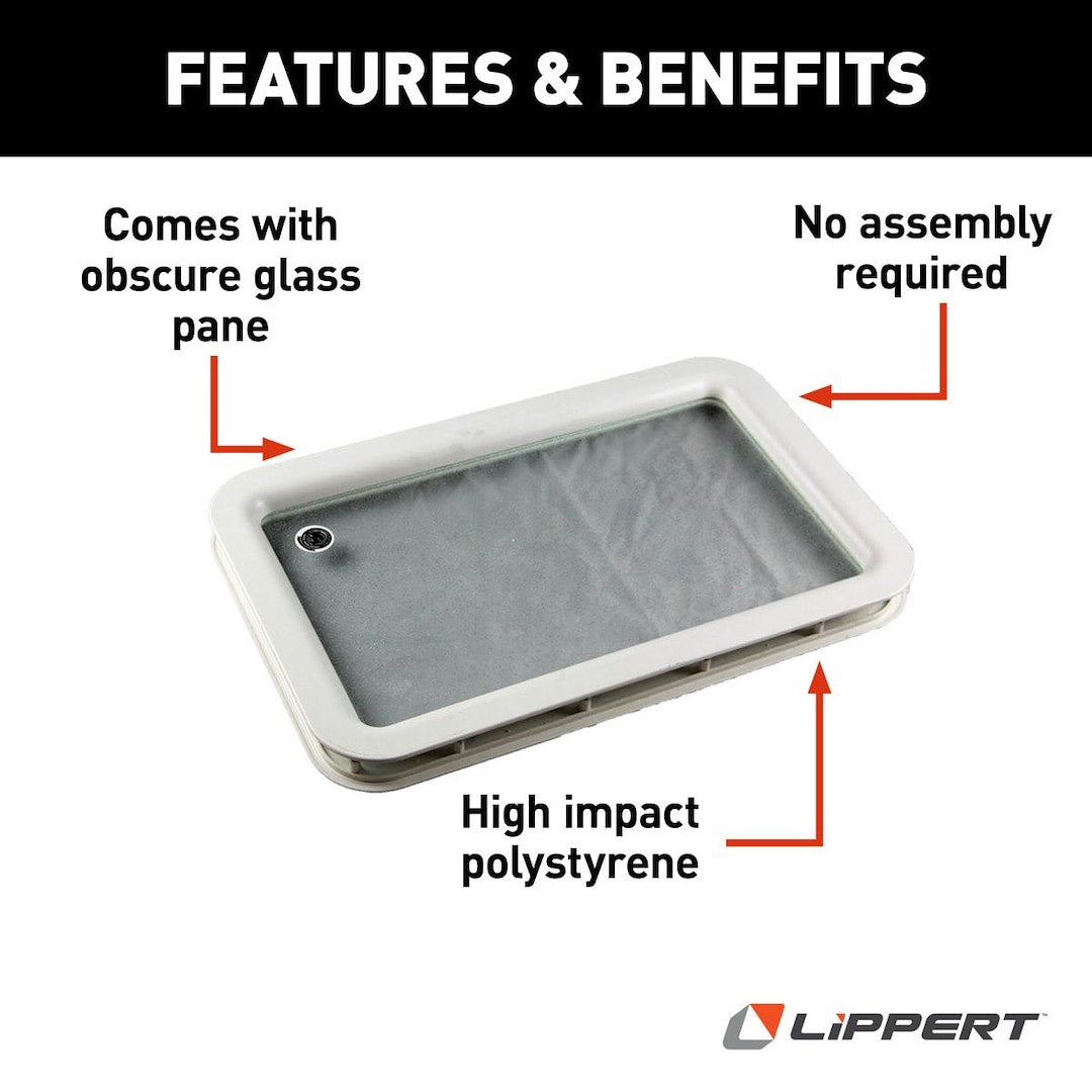 Lippert Components 363369 Entry Door Window Frame - image 3