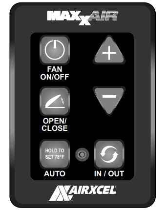 MaxxAir 00A03650K MaxxFan Wired Roof-Vent Remote Control