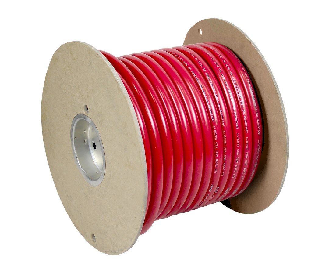 Pacer Marine Wul10rd-100 Flexible Primary Wire