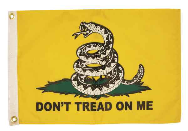 Taylor Made 1617 Don’t Tread on Me Flag - 18 x 12 in