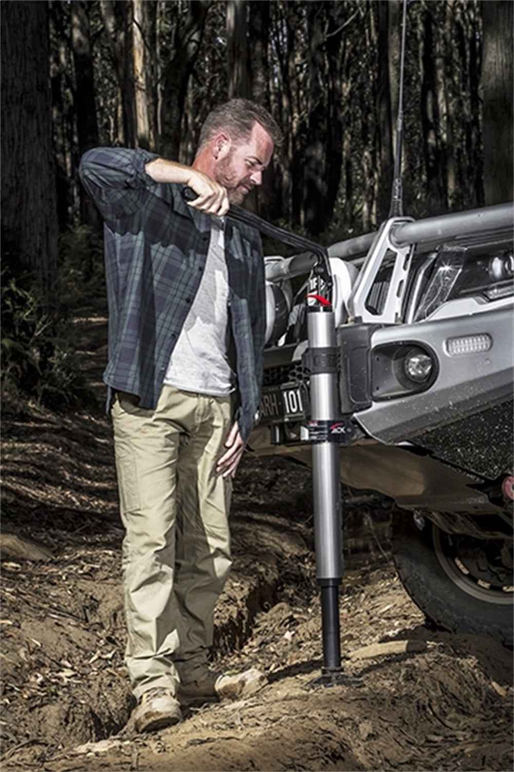 ARB 1060001 Jack - 4409 lb, Silver/ Black