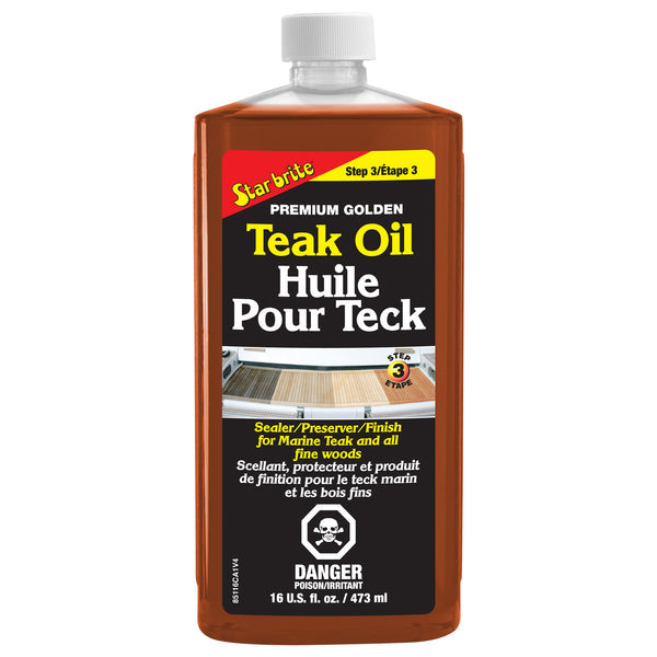 Star Brite 085116pc Premium Golden Teak Oil