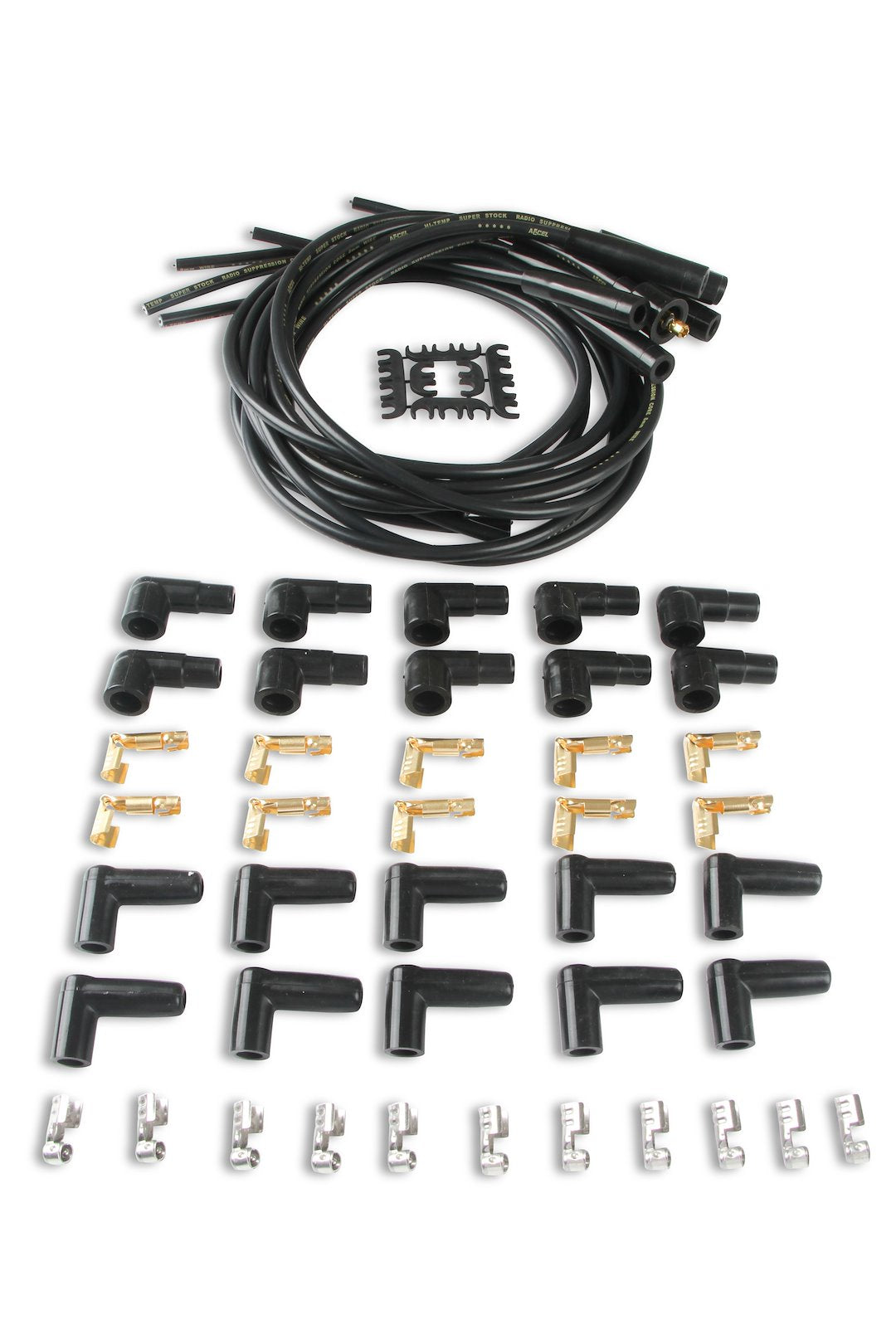 ACCEL Ignition Super Stock 4000 Series Male Spark Plug Wire Set 4040K - image 1