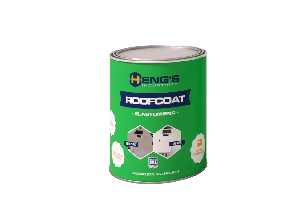 Heng's 47032 Roof Coating - 1 Quart, White