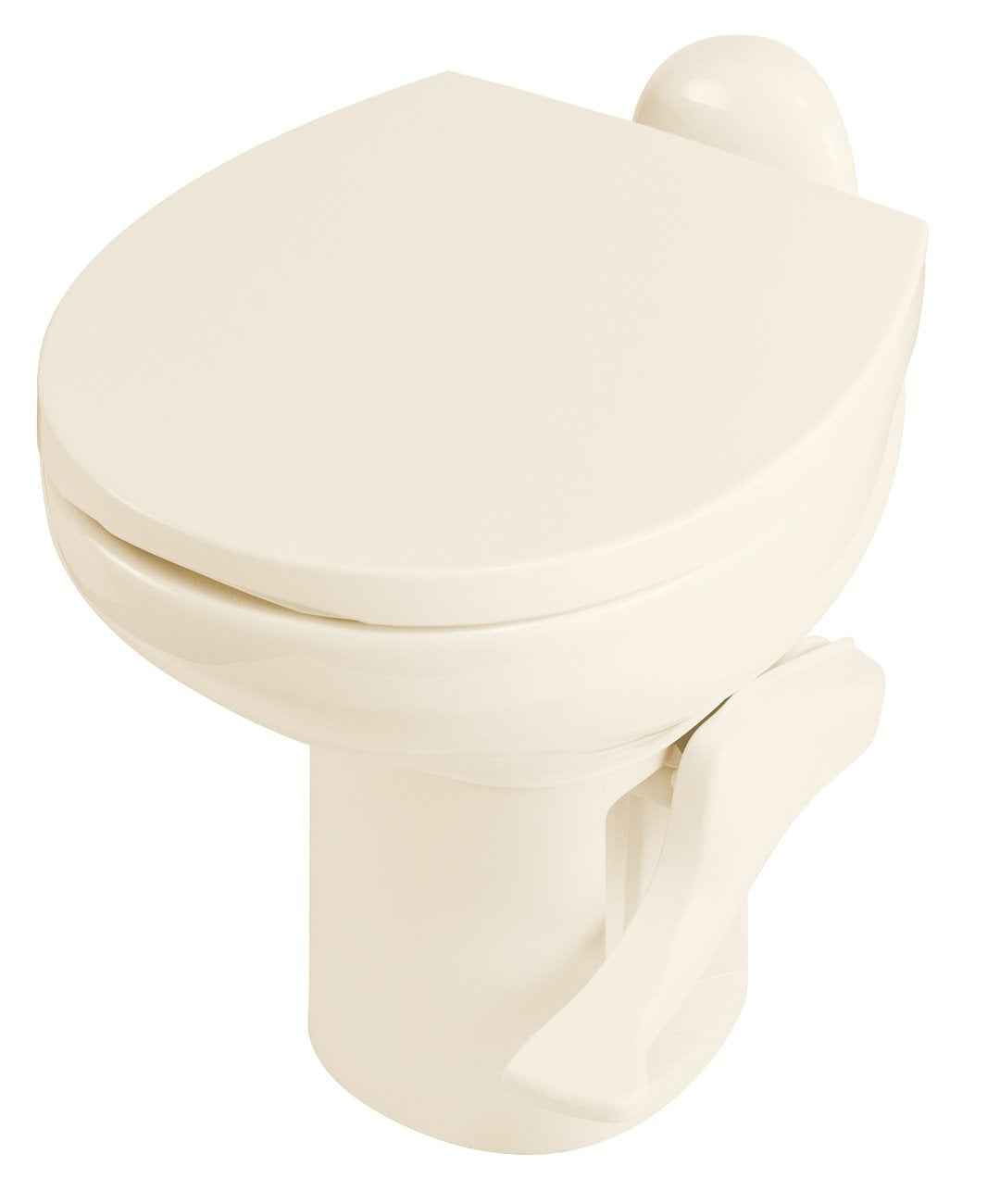 Thetford 50026 Ceramic Pedal-Flush RV Toilet - Bone