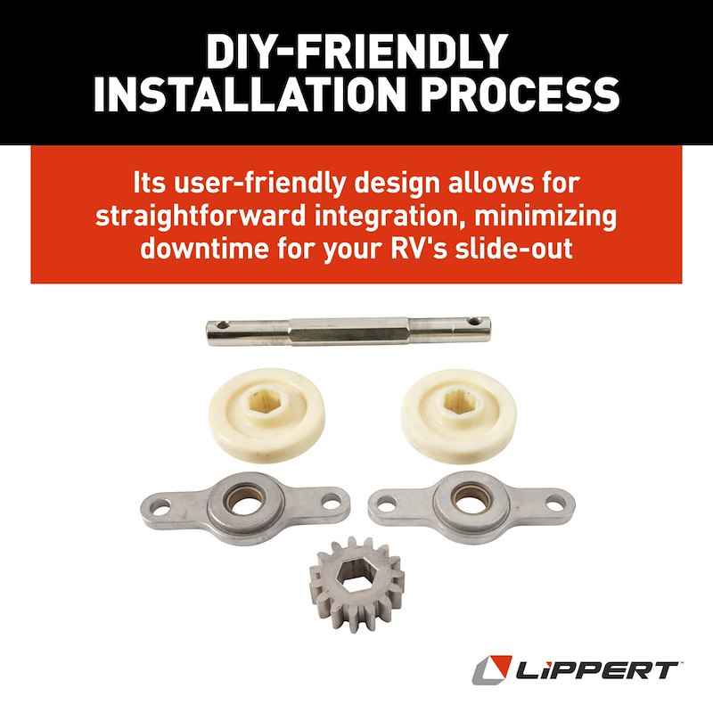 Slide Out Gear – 15 Tooth Spur Gear Pack for 2-1/2 Inch Systems