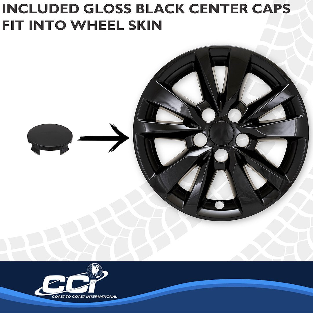 Coast To Coast IMP530BLK Black 16-Inch Wheel Skin Set - image 4