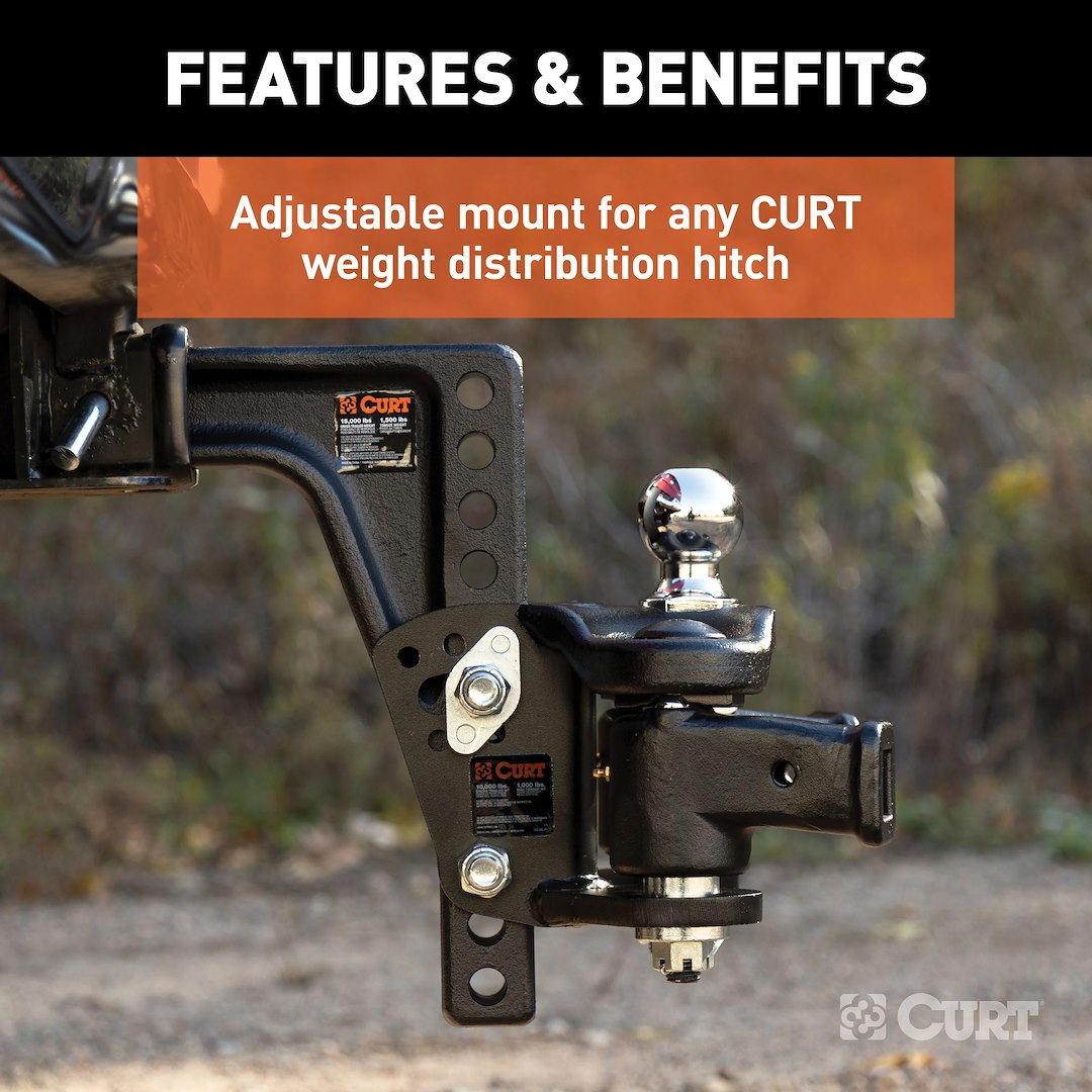 Curt 17132 Weight Distribution Hitch Shank - image 3