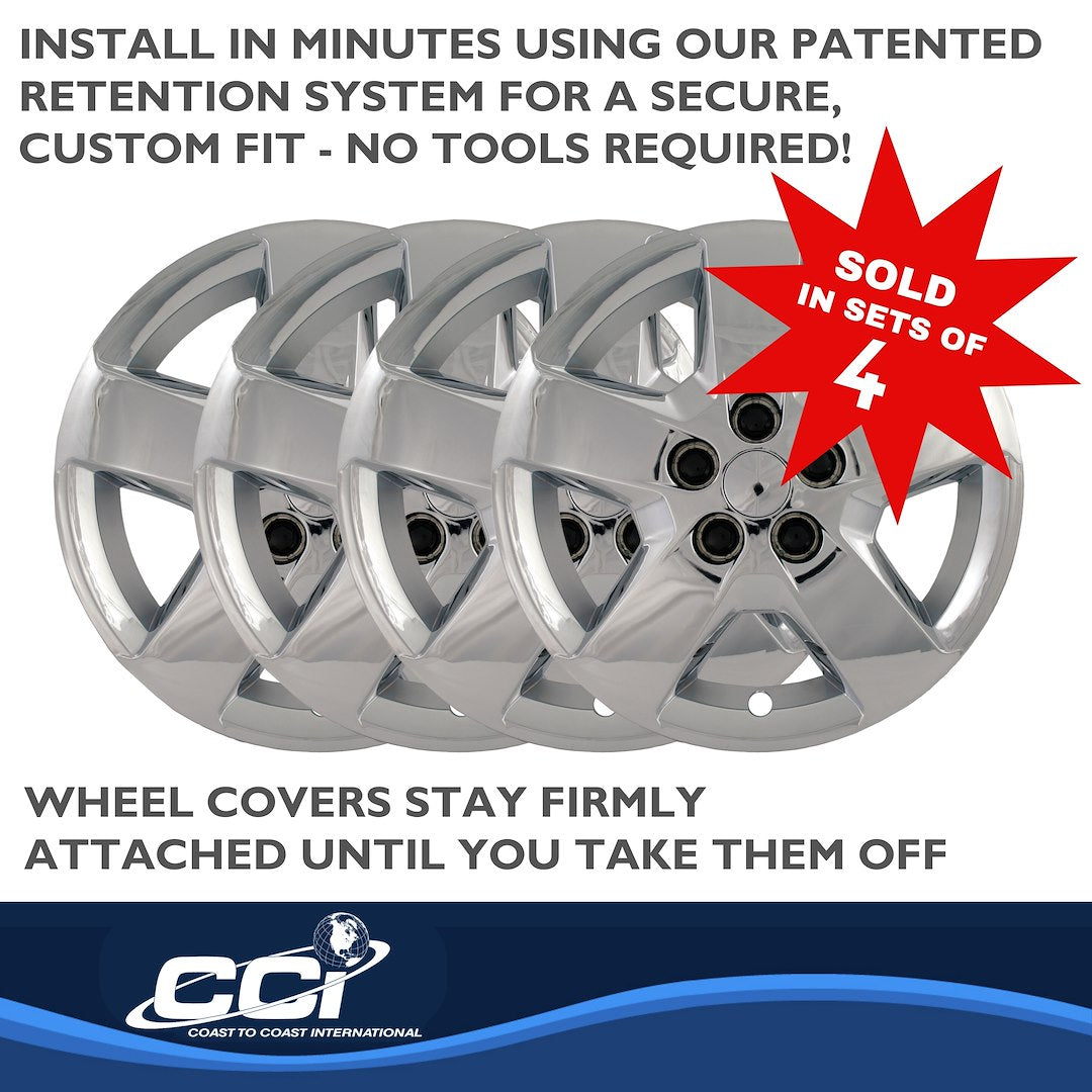 Coast To Coast 44016C HHR 16-Inch Chrome Wheel Covers - image 4
