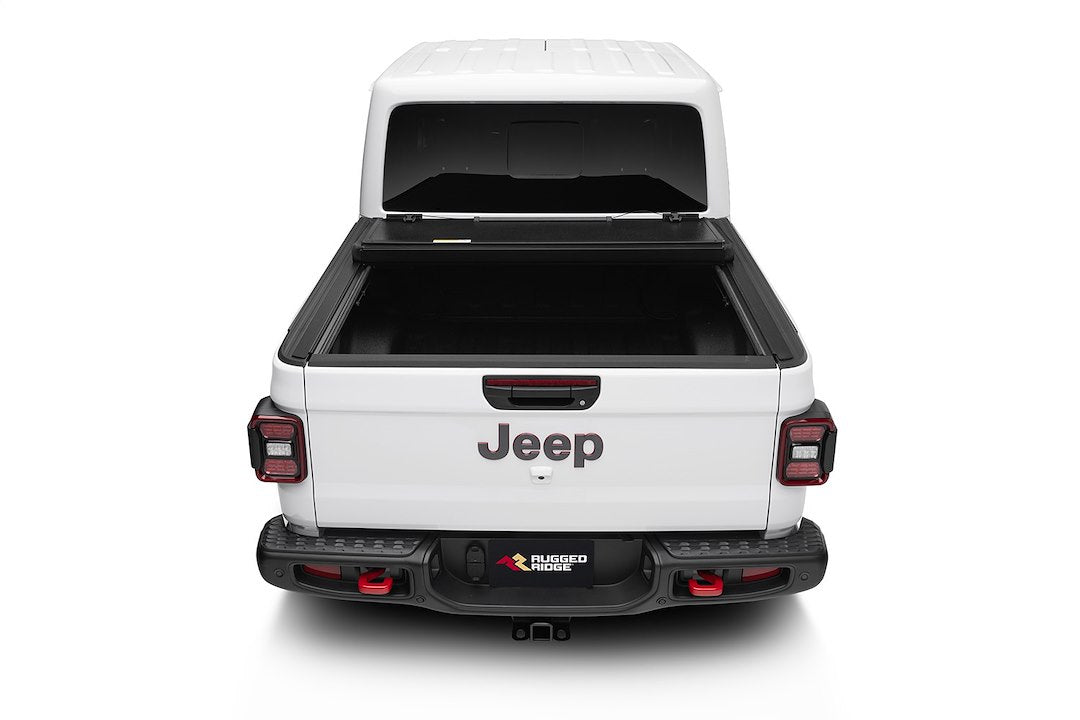Rugged Ridge 13550.24 ARMIS Aluminum Hard Folding Tonneau Cover