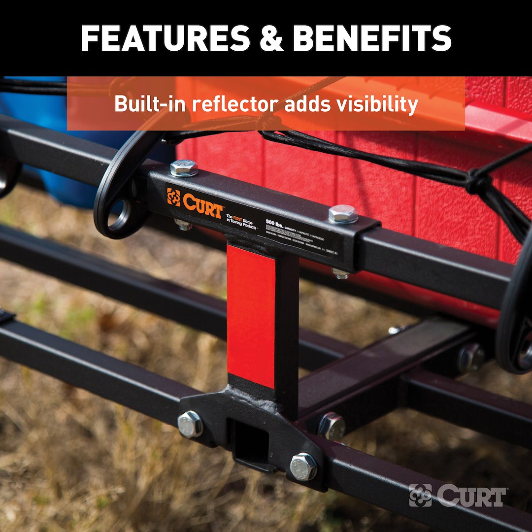 Curt 18145 Trailer Hitch Cargo Carrier - image 10