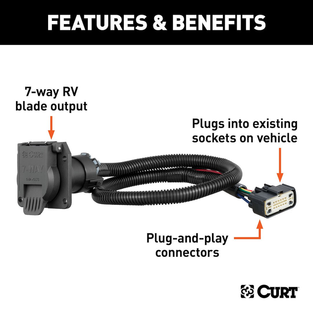 Curt 56393 Trailer Wiring Connector - image 3