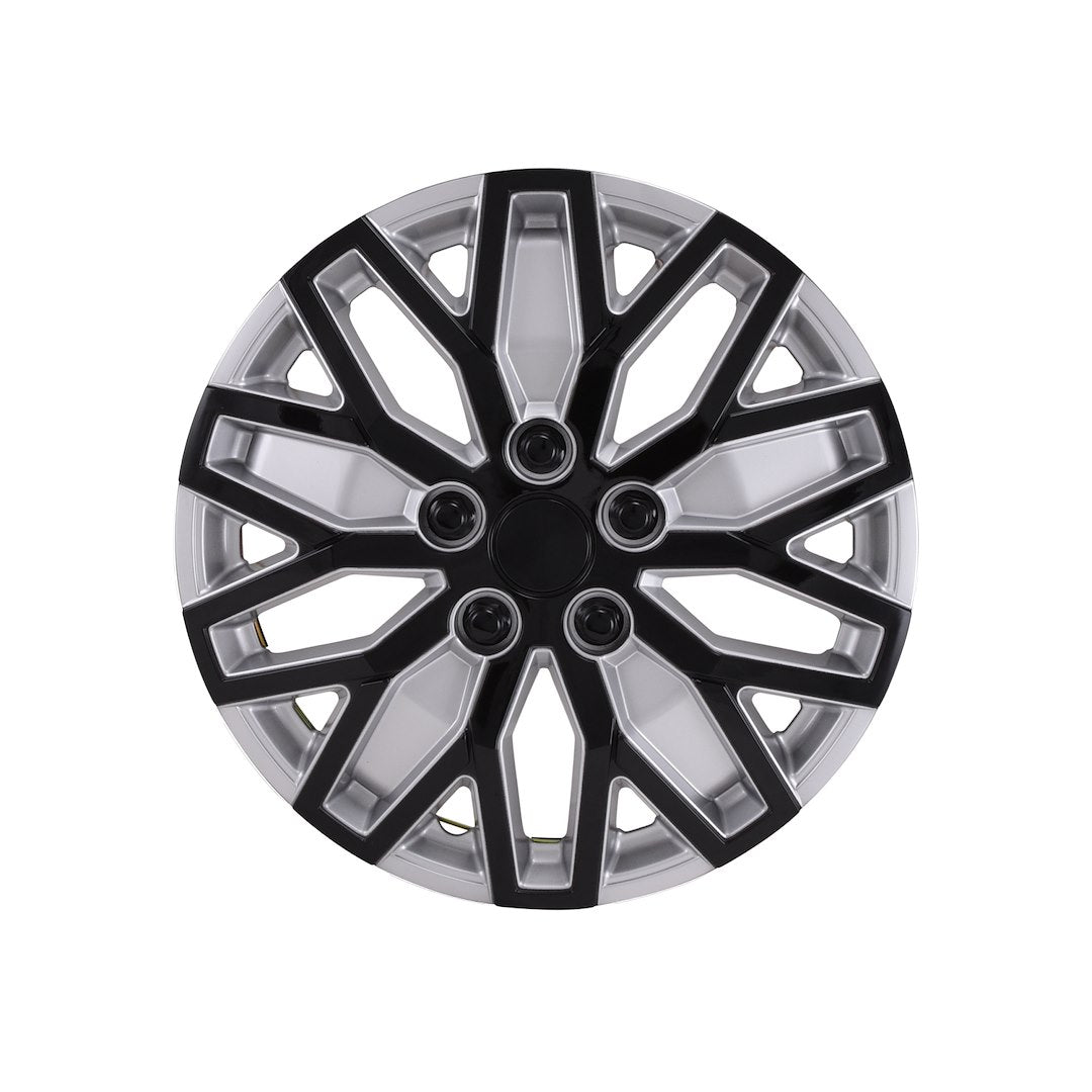 Coast To Coast 105115SB 15-Inch Black/Silver Wheel Covers - image 1