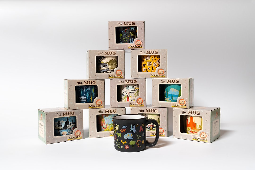 Camp Casual Mug (Cc004blk) – Capacity: 15 Ounce