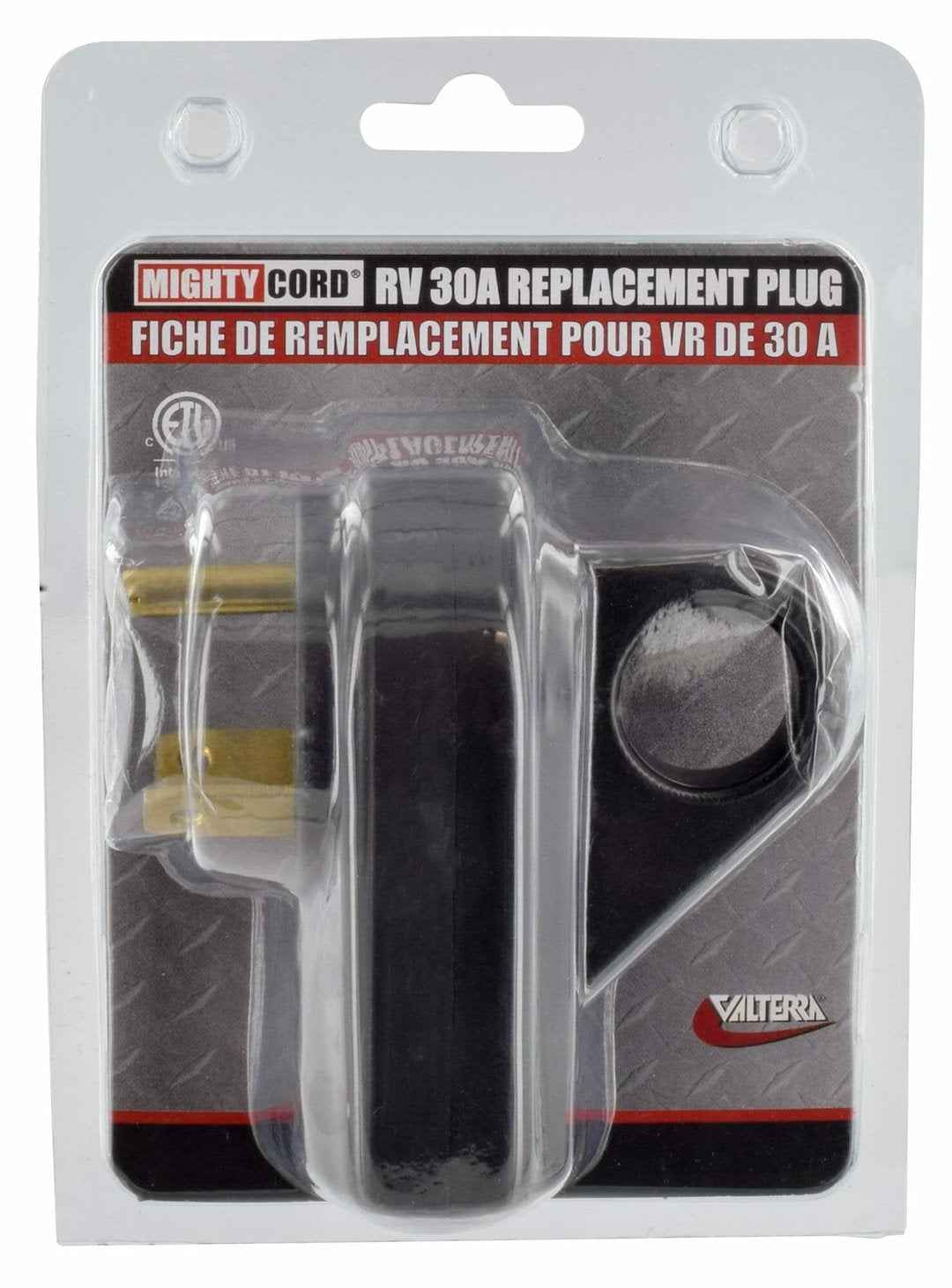 Valterra A10-P30VP 30A RV Cord-End Male Plug with Handle