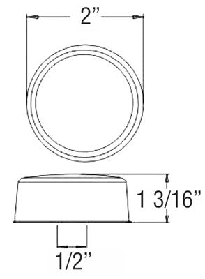 Optronics MCL50AB MCL50 Series Clearance Light