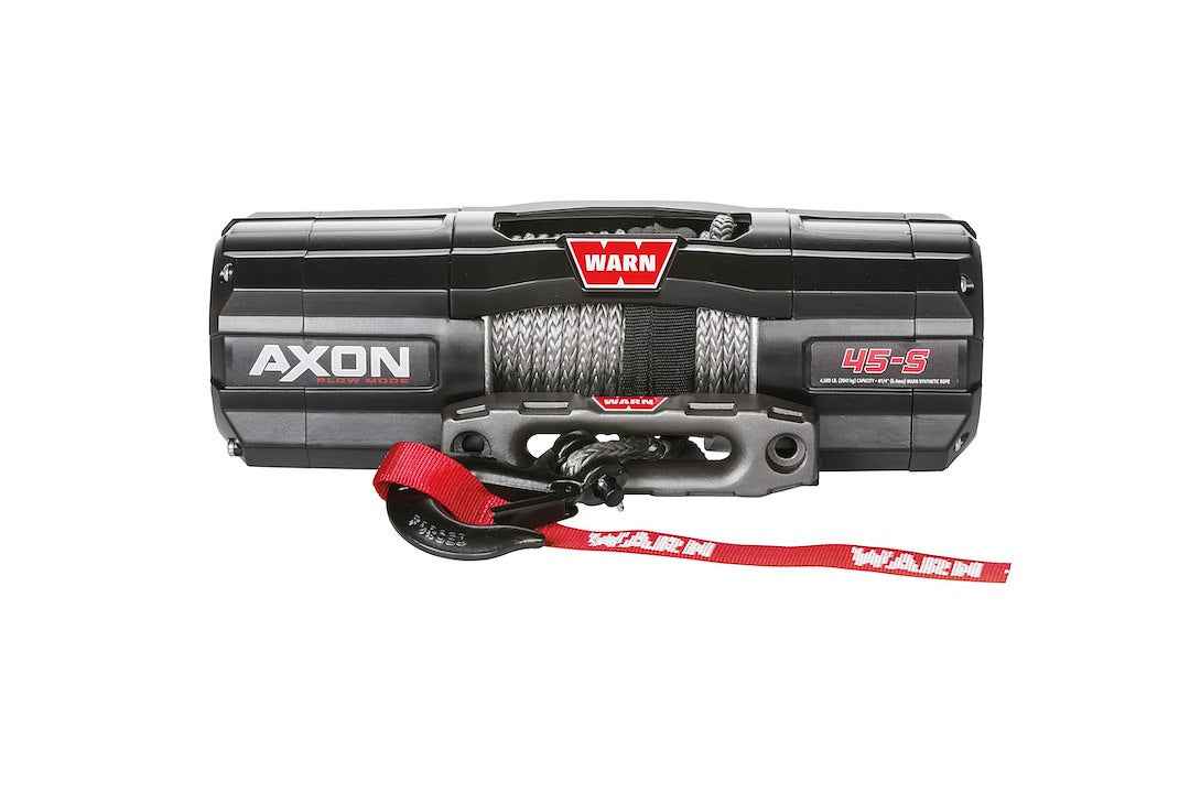 Warn 110240 12V Winch - 4500 lb, Synthetic Line