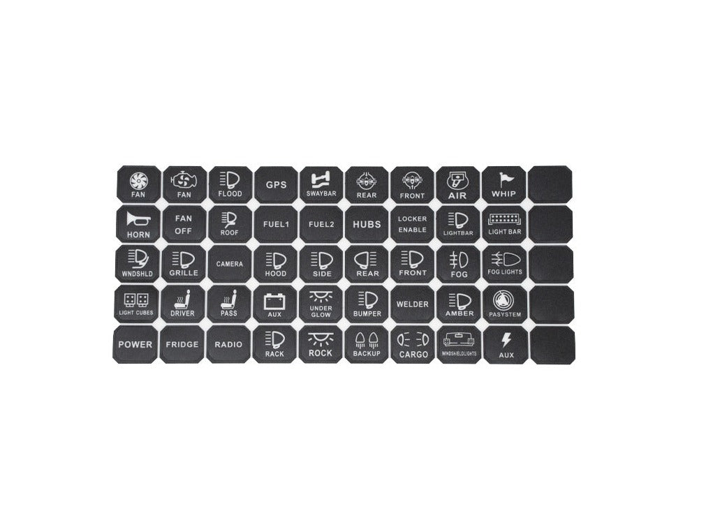 Cali Raised LED CR2401 Eight-Switch Control Panel - image 2