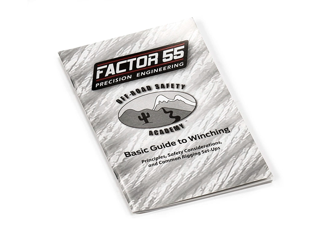 Factor 55 10000 Basic Guide to Winching Manual