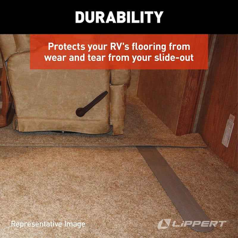 Lippert 134993 Slide Out Floor Protector – Slicker 40 Inch Gray (Set of 2)