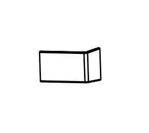 Norcold 50717 Fridge Center Door Hinge Cover 1210 / 1211