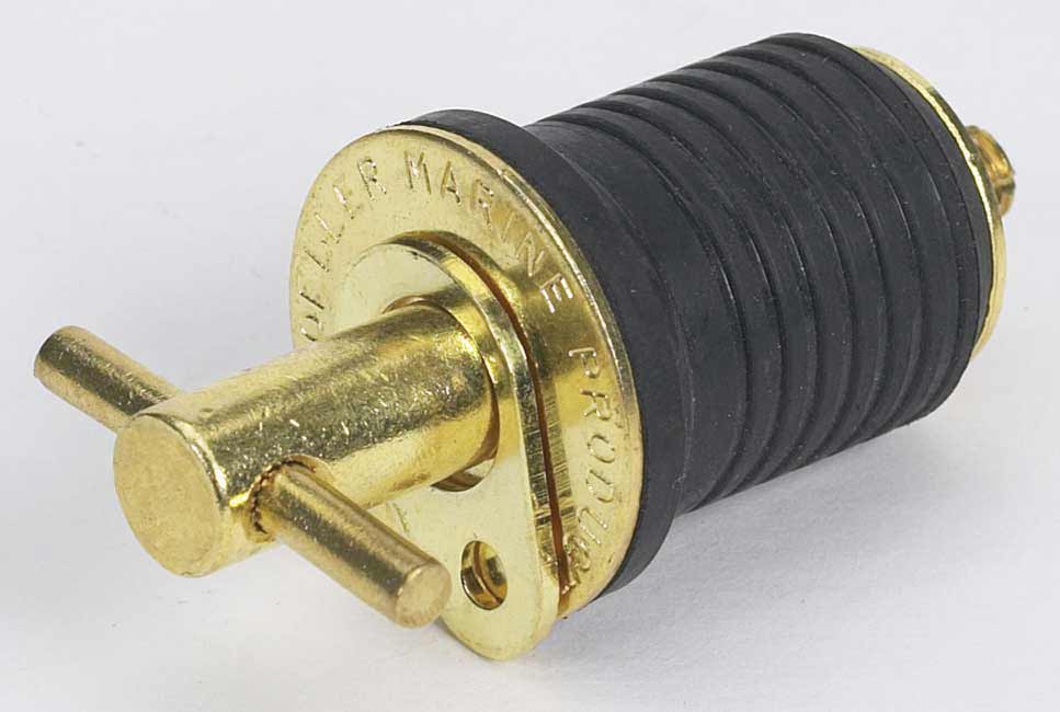 MOELLER Marine Products Boat Drain Plug (02089910) – Diameter: 1 Inch