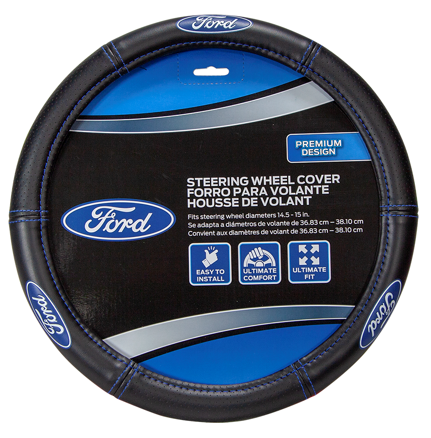 Plasticolor 006692R01 Ford Deluxe Steering Wheel Cover