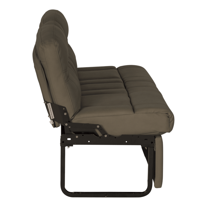 62” Jackknife RV Sofa – Grummond Tan – with Fold-Down Center