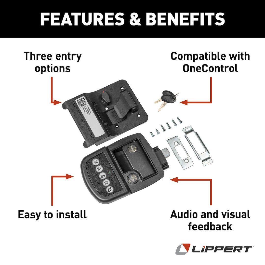 Lippert Components 2022114114 Entry Door Handle - image 2