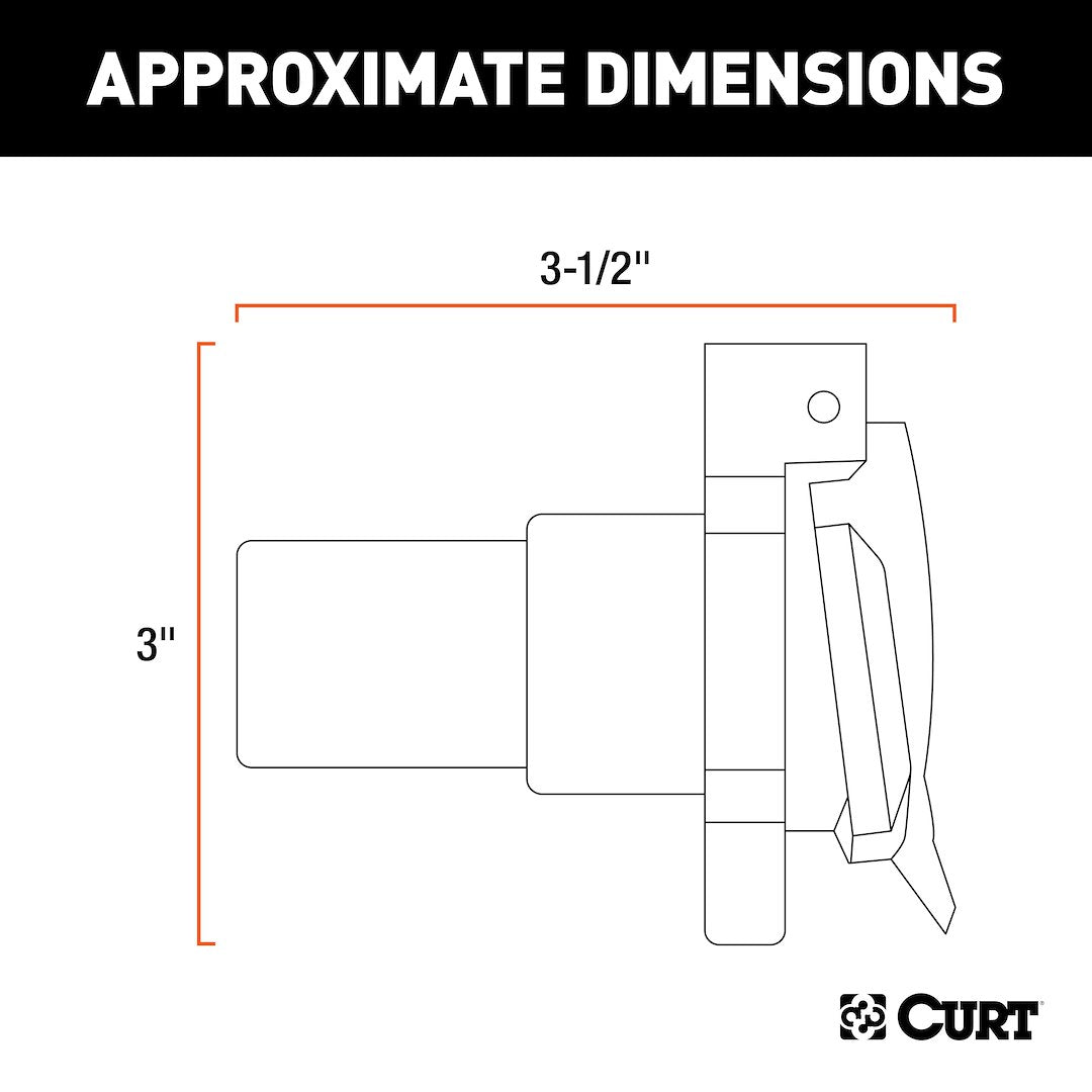 Curt 56415 Trailer Wiring Connector - image 6