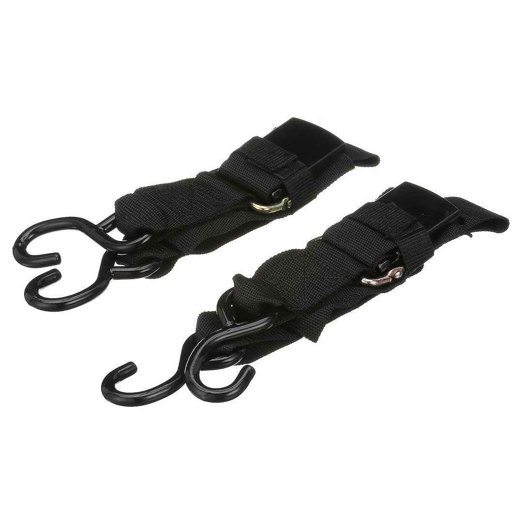 Attwood Marine 15232-7 Boat Transom Tie Down Strap - 4 ft, Set Of 2