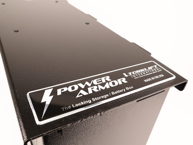 TorkLift A7712R Power Armor DH Locking Aluminum Dual Battery Box