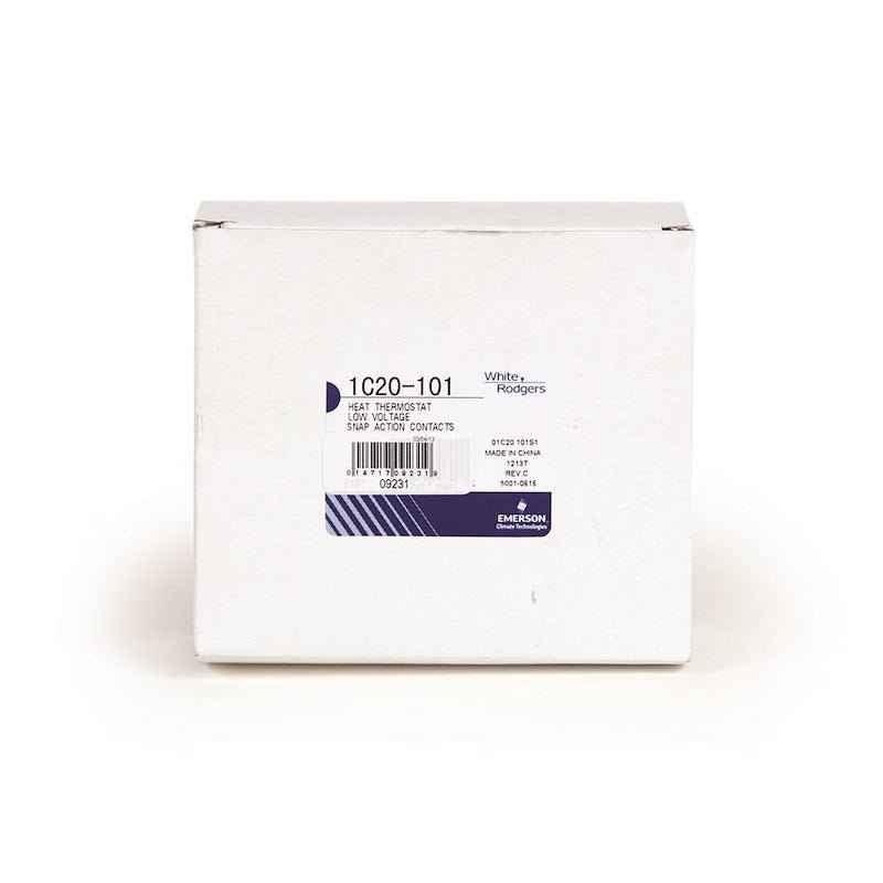 Mechanical Thermostat – 12V, Single Stage, Heat Only, Non-Programmable, White