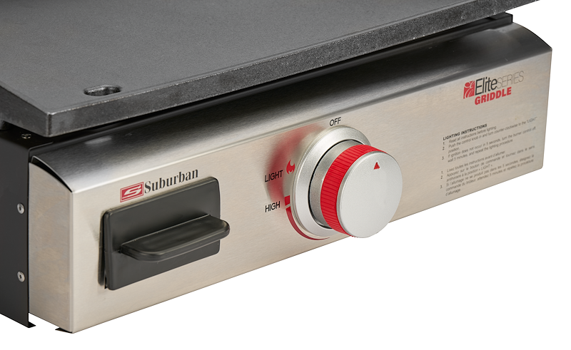 Invision Portable Outdoor Griddle 11,000 BTU – Cast Iron 3061A