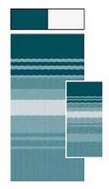 Carefree RV Awning Fabric Replacement – 14 Ft – Teal Dune Stripe Vinyl JU148C00