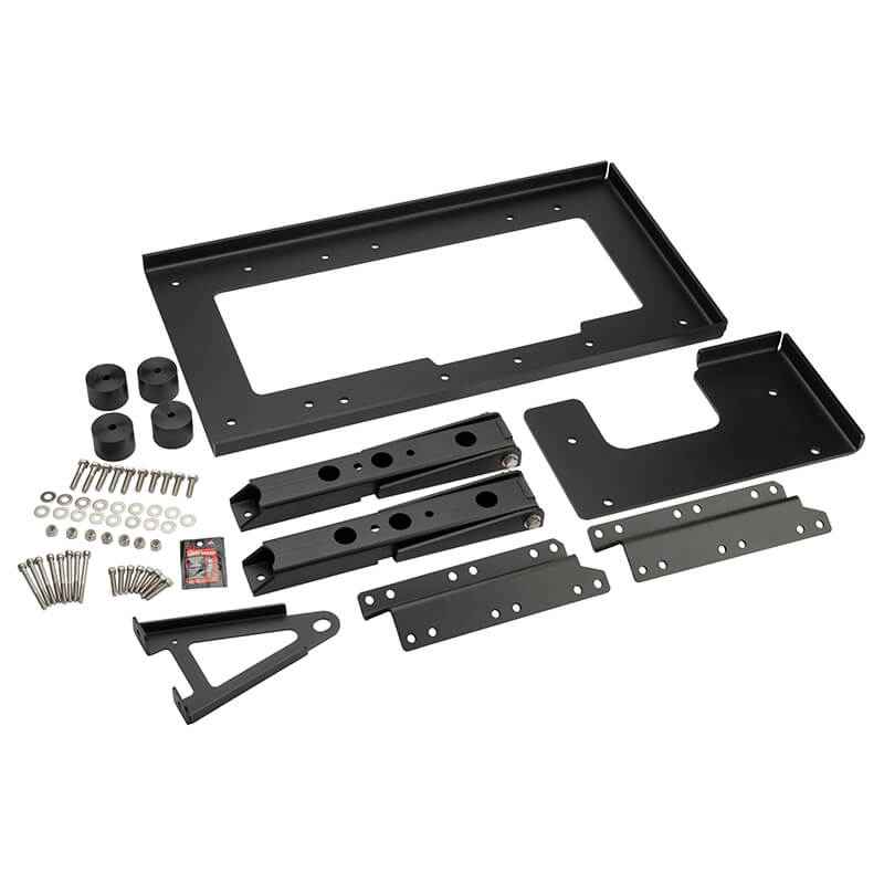 MOR/ryde JP54-022 Spare Tire Carrier Reinforcement Bracket - Black