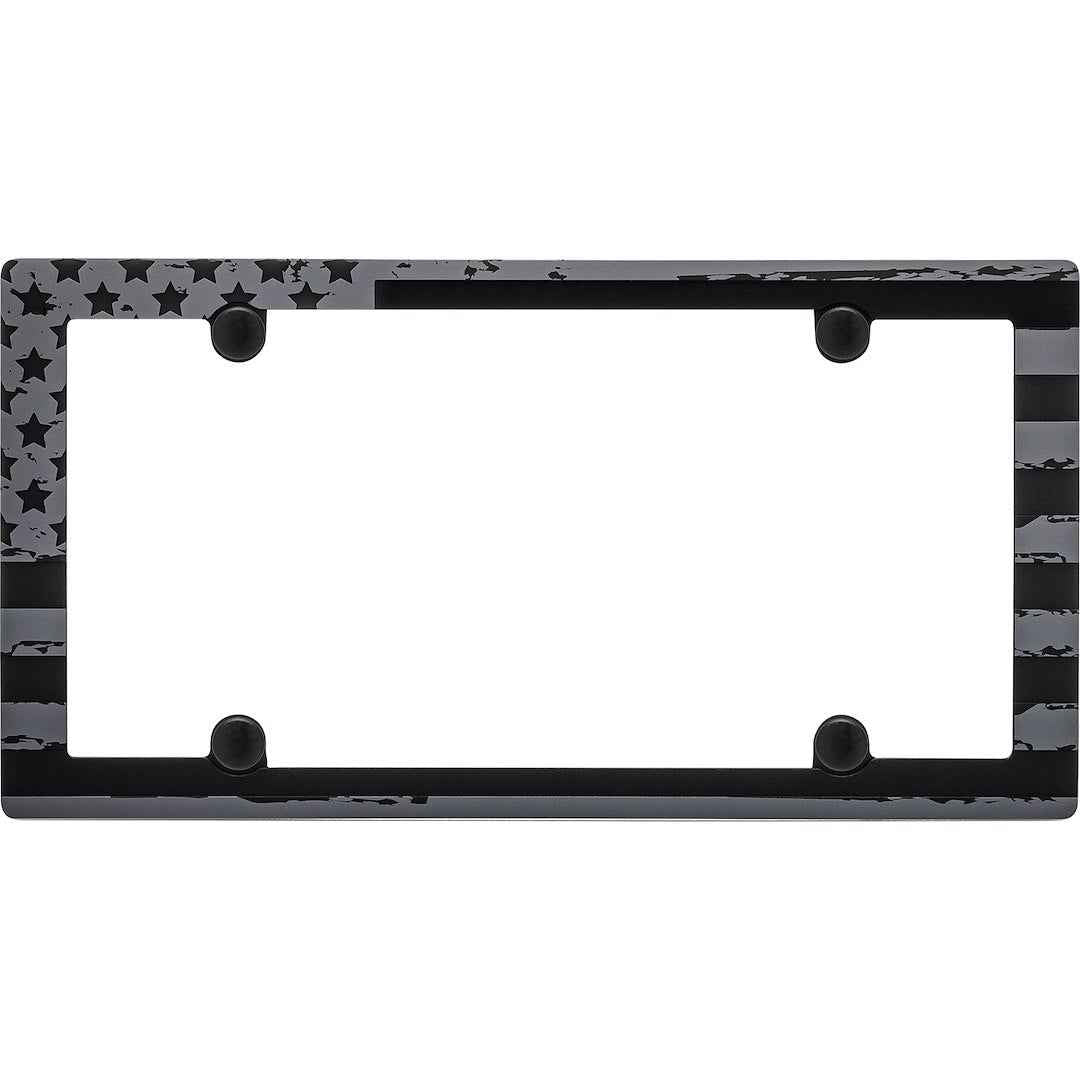 Cruiser 31250 Black American Flag Plate Frame