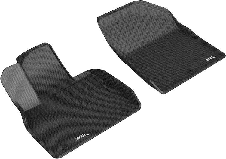 3D Mats KAGU Floor Liner Thermoplastic Rubber Of Carbon Fiber Texture L1HY10101509 - image 2
