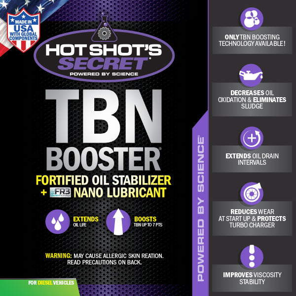 Hot Shot's Secret Hsstbn16z TBN Booster Oil Additive