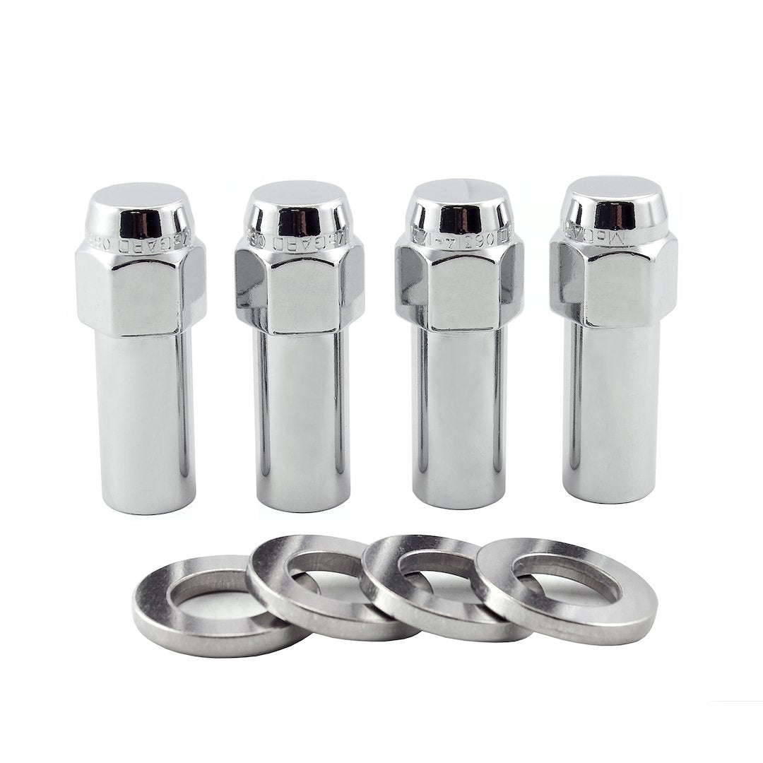 McGard 63014 Tough Nut Extra-Long-Shank Lug Nuts, 1/2x20