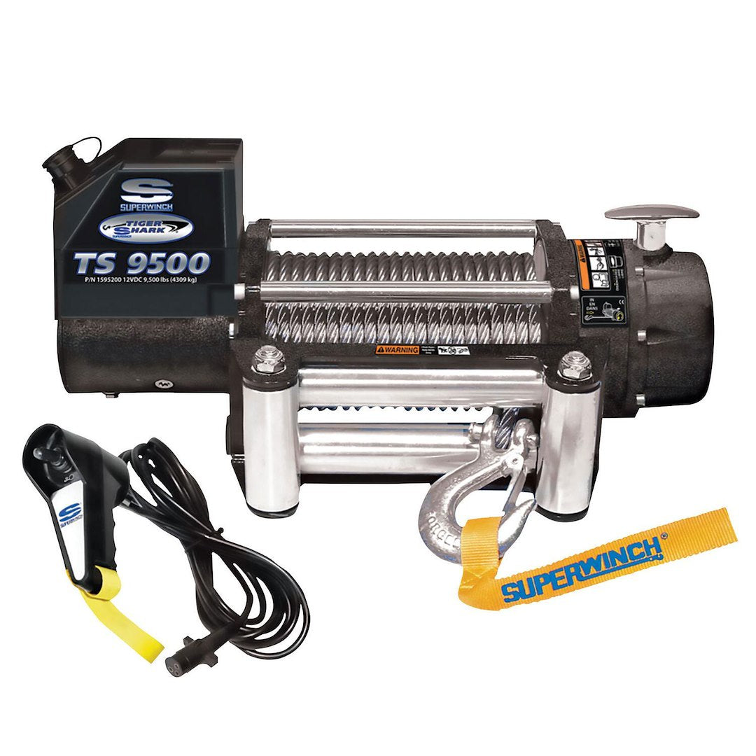 Superwinch 1595200 Tiger Shark 9,500-lb Planetary Winch