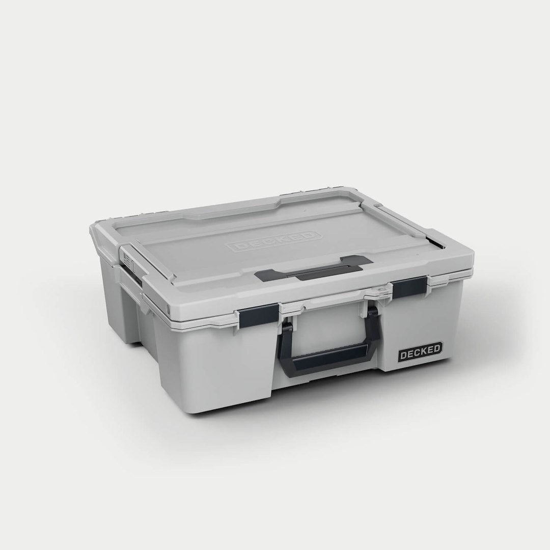 Decked A0020-HRAK-GRY Halfrack 32 Cool Gray Cargo Organizer