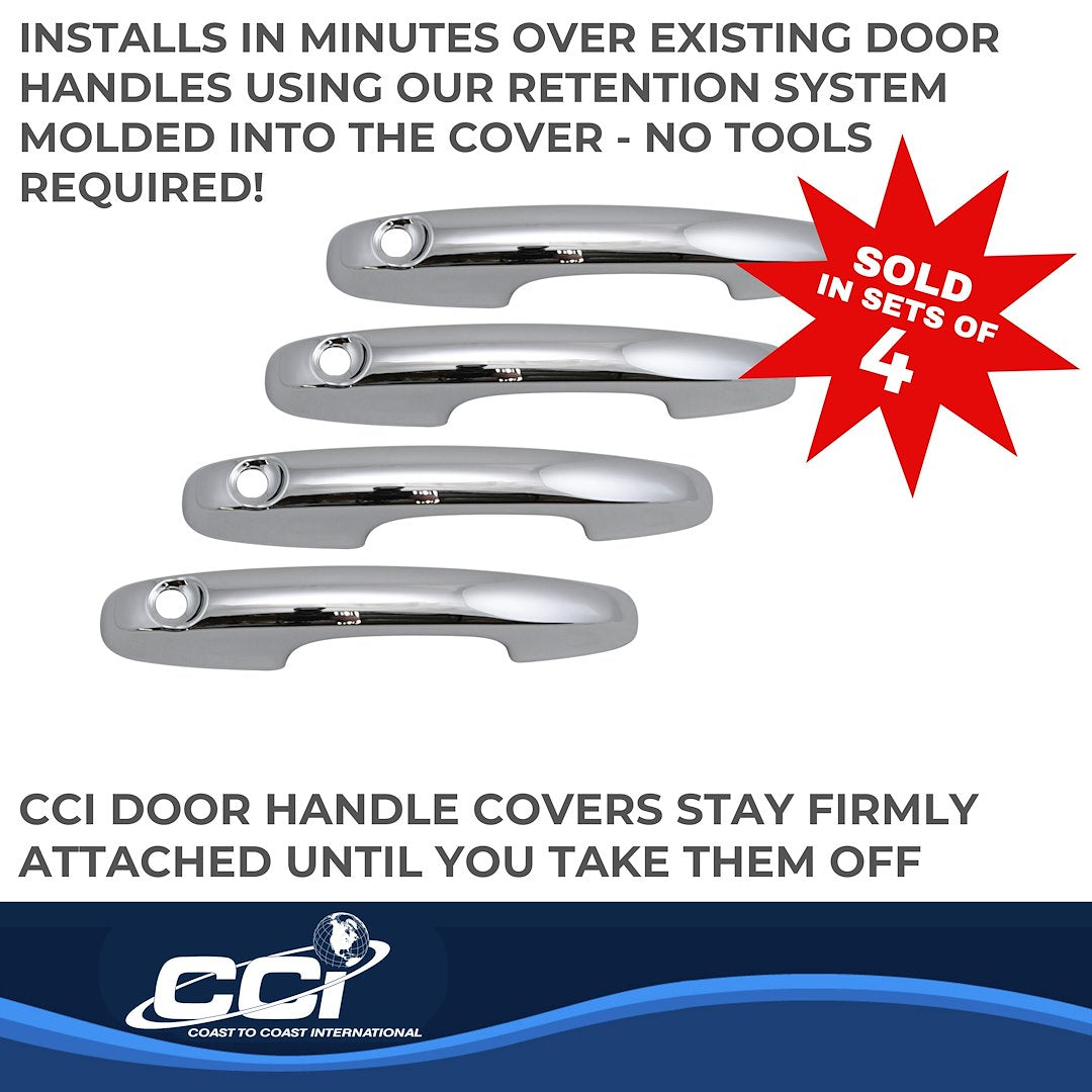 Coast To Coast DH68590B Five-Piece Chrome Escape Covers - image 3