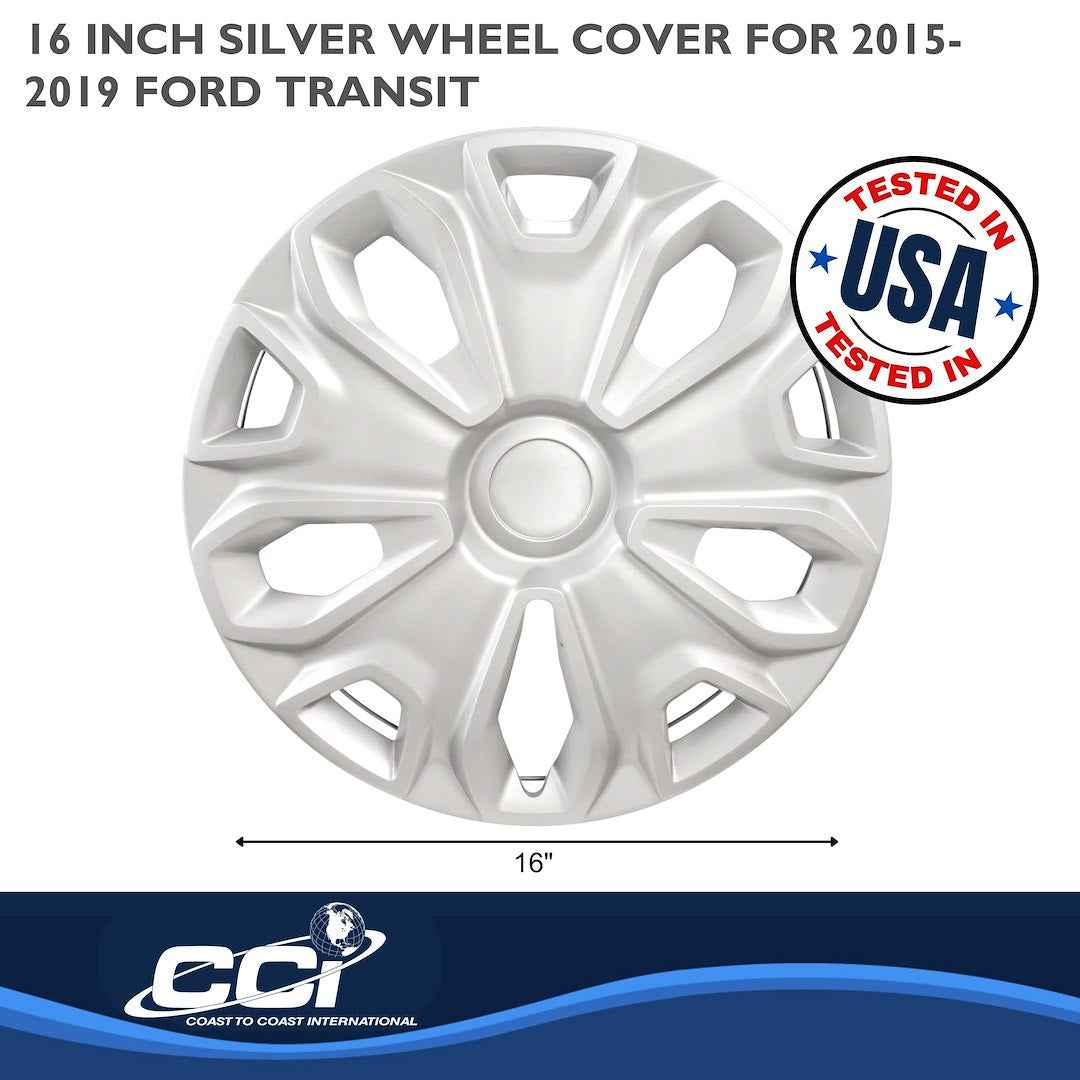 Coast To Coast 51216S Transit Silver Y-Spoke Covers