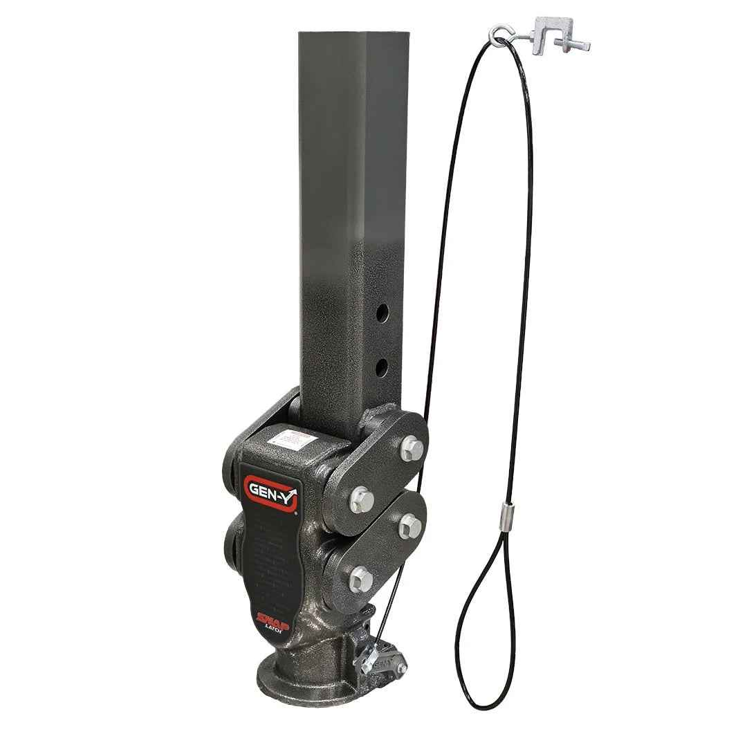 Gen-Y Hitch GH-7092 Square Gooseneck Coupler - 30,000 lb