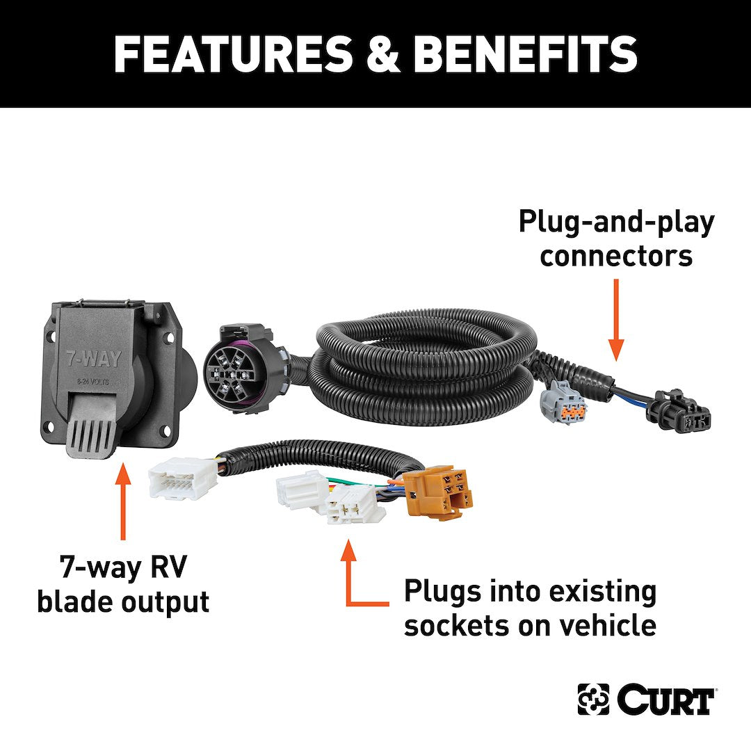 Curt 56226 Trailer Wiring Connector - image 3