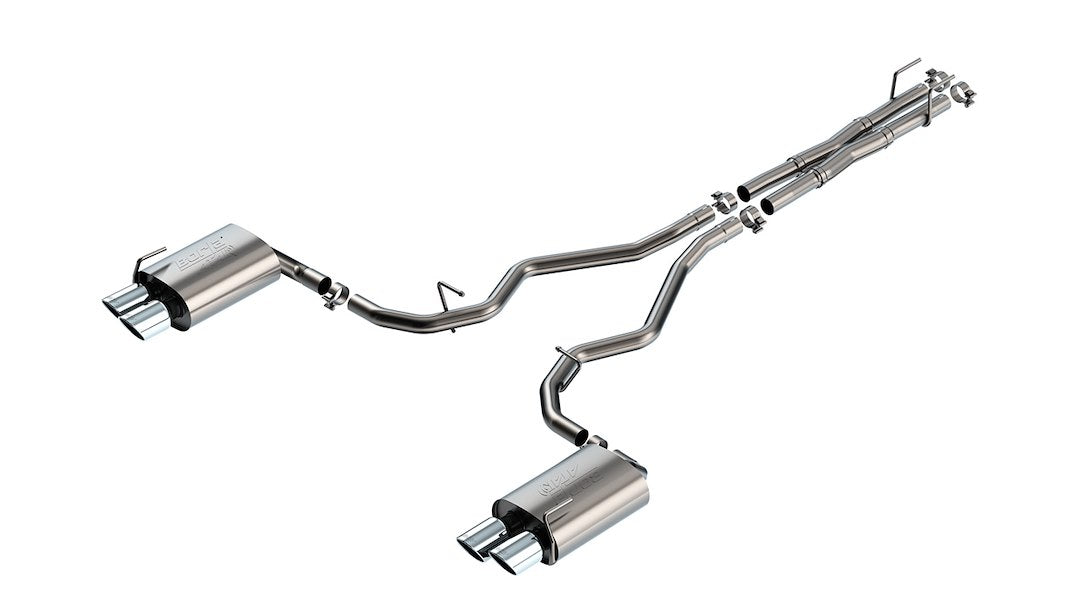 Borla ATAK ® Series Cat Back System Dual Quad Exhaust System Kit 140894 - image 1